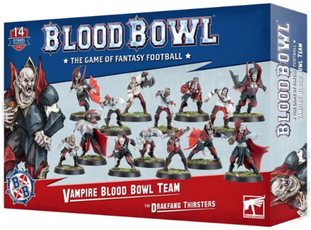 Blood Bowl : Vampire Team - The Drakfang Thirsters