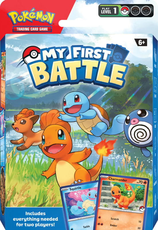 Pokemon My First Battle - Charmander Vs Squirtle Pokemon My First Battle - Charmander Vs Squirtle