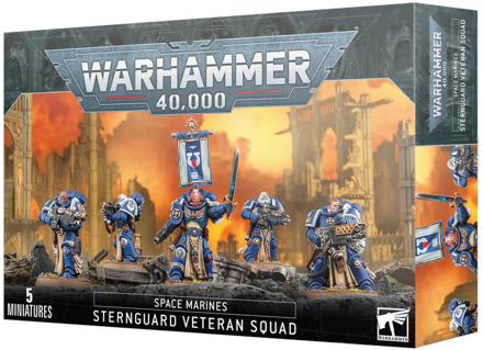 Warhammer 40K : Space Marines Sternguard Veteran Squad