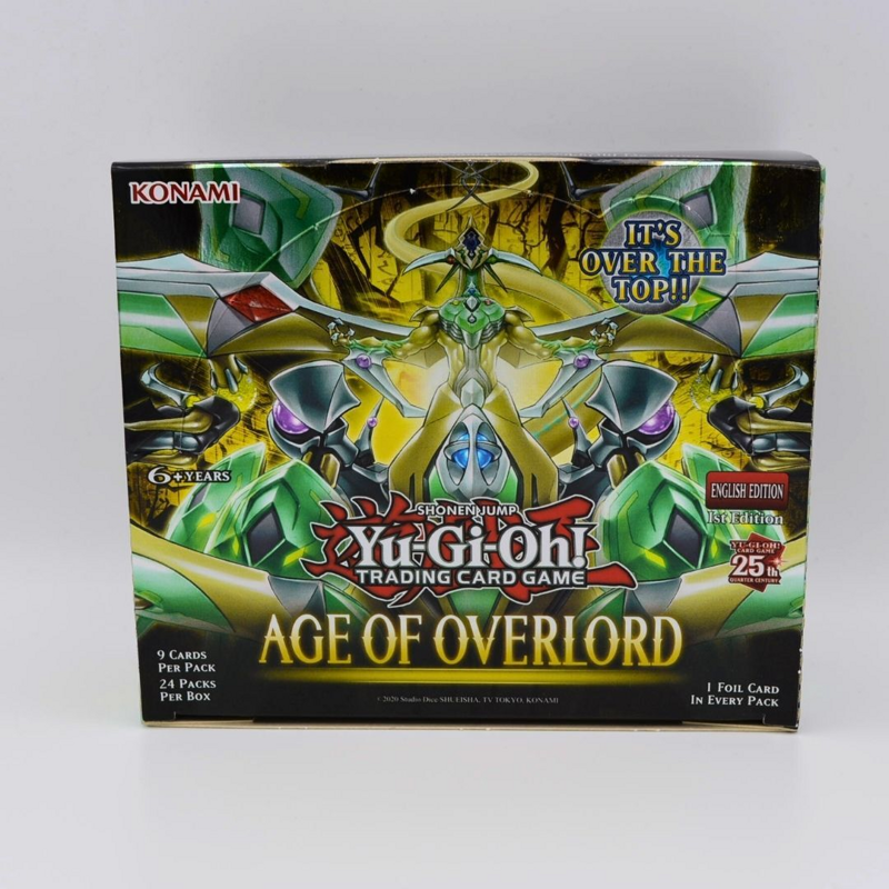 Yu-Gi-Oh! Sealed Booster BOX Age of Overlord (24 packs) Yu-Gi-Oh! Sealed Booster BOX Age of Overlord (24 packs)
