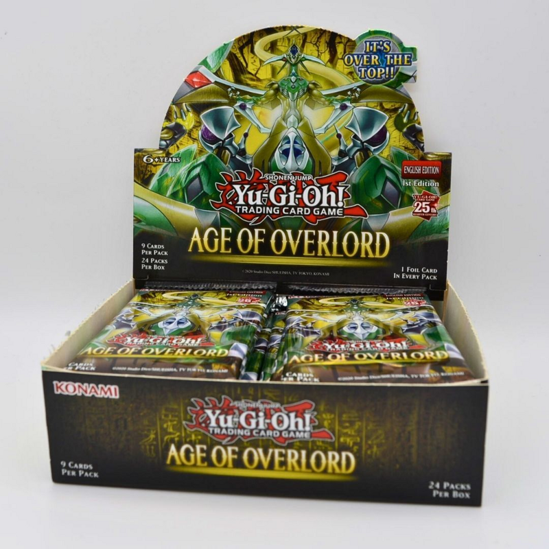 Yu-Gi-Oh! Sealed Booster BOX Age of Overlord (24 packs) Yu-Gi-Oh! Sealed Booster BOX Age of Overlord (24 packs)
