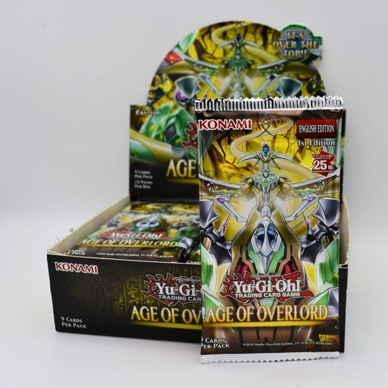 Yu-Gi-Oh! Sealed Booster BOX Age of Overlord (24 packs) Yu-Gi-Oh! Sealed Booster BOX Age of Overlord (24 packs)