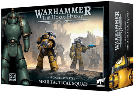 Warhammer The Horus Heresy: Legiones Astartes MKIII Tactical Squad