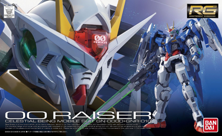 Gundam 00 Raiser GN0000+GNR-010 Model Kit