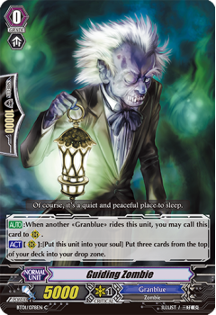 Guiding Zombie : BT01-078 - Cardfight!! Vanguard Single Card