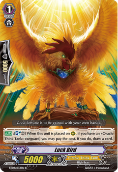 Luck Bird : BT02-033 - Cardfight!! Vanguard Single Card