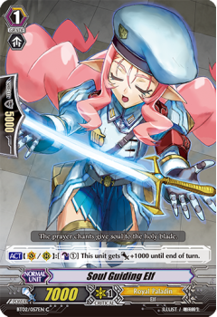 Soul Guiding Elf : BT02-057 - Cardfight!! Vanguard Single Card