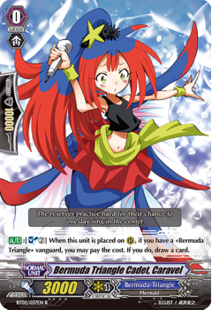 Bermuda Triangle Cadet, Caravel : BT02-037 - Cardfight!! Vanguard Single Card