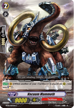 Vacuum Mammoth : BT03-057 - Cardfight!! Vanguard Single Card