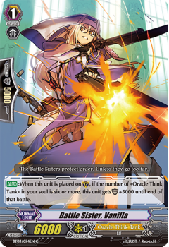 Battle Sister, Vanilla : BT03-074 - Cardfight!! Vanguard Single Card