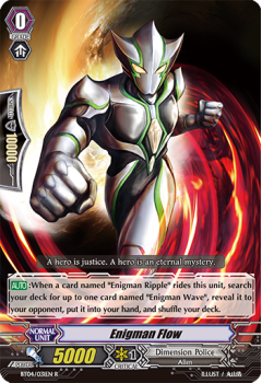 Enigman Flow : BT04-031 - Cardfight!! Vanguard Single Card