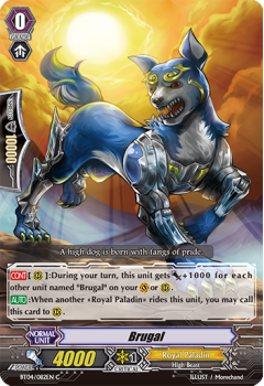 Brugal : BT04-082 - Cardfight!! Vanguard Single Card