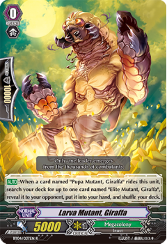 Larva Mutant, Giraffa : BT04-037 - Cardfight!! Vanguard Single Card