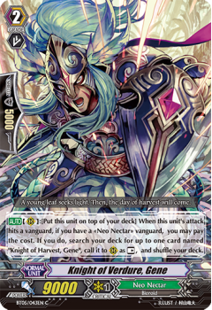 Knight of Verdure, Gene : BT05-043 - Cardfight!! Vanguard Single Card