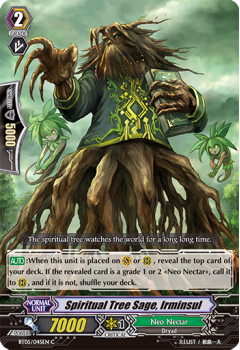 Spiritual Tree Sage, Irmins : BT05-045 - Cardfight!! Vanguard Single Card