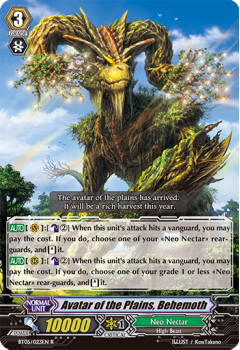 Avatar of the Plains, Behem : BT05-023 - Cardfight!! Vanguard Single Card