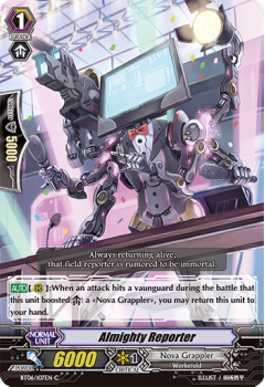Almighty Reporter : BT06-107 - Cardfight!! Vanguard Single Card