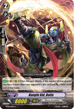 Kungfu Kid, Bolta : BT06-112 - Cardfight!! Vanguard Single Card