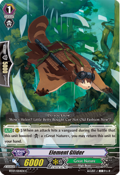 Element Glider : BT07-054 - Cardfight!! Vanguard Single Card