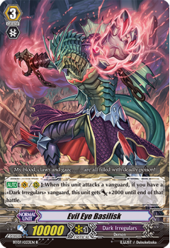 Evil Eye Basilisk : BT07-033 - Cardfight!! Vanguard Single Card