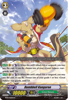 Dumbbell Kangaroo : BT07-022 - Cardfight!! Vanguard Single Card