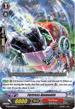 Fortress Ammonite : BT08-079 - Cardfight!! Vanguard Single Card