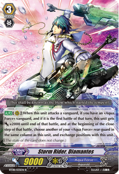 Storm Rider, Diamantes : BT08-035 - Cardfight!! Vanguard Single Card