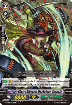Cherry Blossom Musketeer, A : BT08-011 - Cardfight!! Vanguard Single Card