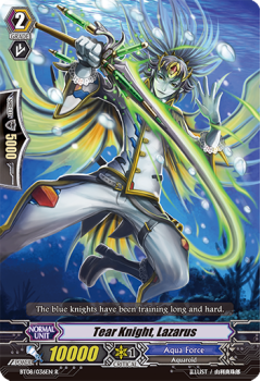Tear Knight, Lazarus : BT08-036 - Cardfight!! Vanguard Single Card
