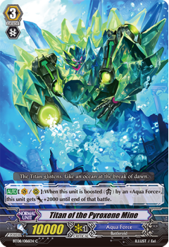 Titan of the Pyroxene Mine : BT08-086 - Cardfight!! Vanguard Single Card