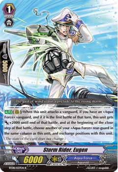 Storm Rider, Eugen : BT08-037 - Cardfight!! Vanguard Single Card
