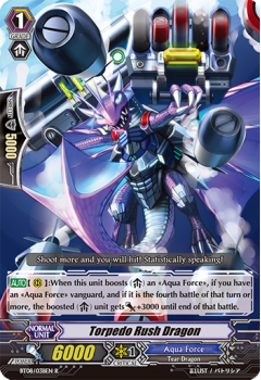 Torpedo Rush Dragon : BT08-038 - Cardfight!! Vanguard Single Card