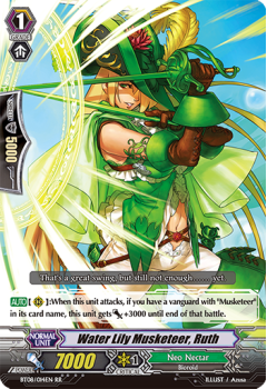 Musketeer of Water Lily, Ru : BT08-014 - Cardfight!! Vanguard Single Card