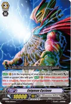 Enigman Cyclone : BT08-021 - Cardfight!! Vanguard Single Card