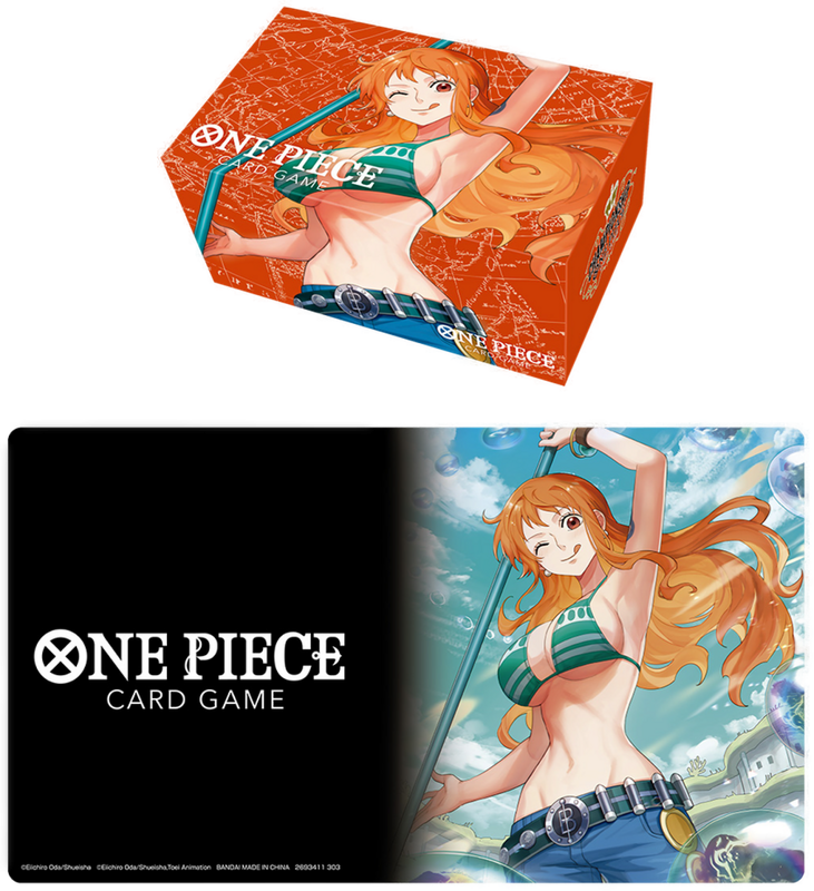 Nami Playmat and Storage Box Set One Piece TCG