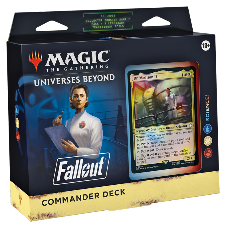 Magic the Gathering: Fallout Commander Deck Set of 4