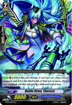 Battle Siren, Theresa : BT09-026 - Cardfight!! Vanguard Single Card