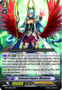 Crimson Impact, Metatron : BT09-005 - Cardfight!! Vanguard Single Card