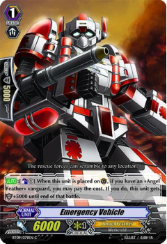 Emergency Vehicle : BT09-079 - Cardfight!! Vanguard Single Card