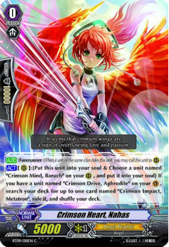 Crimson Heart, Nahas : BT09-081 - Cardfight!! Vanguard Single Card