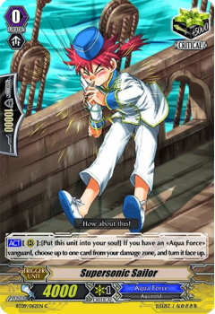 Supersonic Sailor : BT09-062 - Cardfight!! Vanguard Single Card