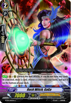 Rock Witch, GaGa : BT09-065 - Cardfight!! Vanguard Single Card