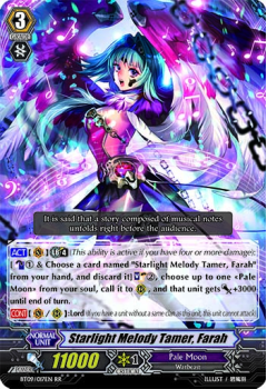 Starlight Melody Tamer, Far : BT09-017 - Cardfight!! Vanguard Single Card