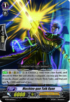 Machine-gun Talk, Ryan : BT09-067 - Cardfight!! Vanguard Single Card