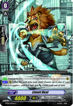 Lionet Heat : BT09-075 - Cardfight!! Vanguard Single Card