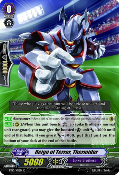 Reign of Terror, Thermidor : BT10-101 - Cardfight!! Vanguard Single Card