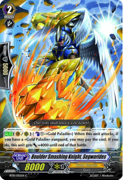 Knight of Break Fist, Segwarides : BT10-055 - Cardfight!! Vanguard Single Card