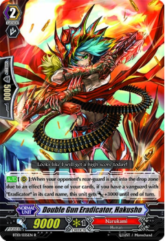 Twin Gun Eradicator, Hakushou : BT10-035 - Cardfight!! Vanguard Single Card