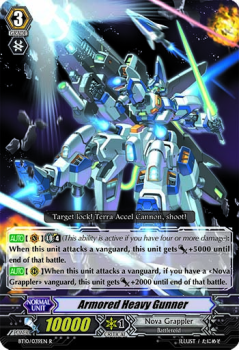 Armored Heavy Gunner : BT10-039 - Cardfight!! Vanguard Single Card