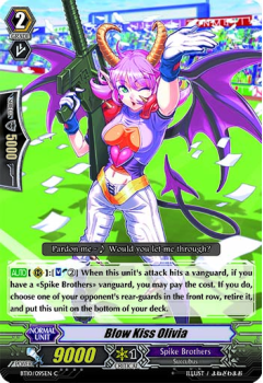 Blow Kiss, Olivia : BT10-095 - Cardfight!! Vanguard Single Card